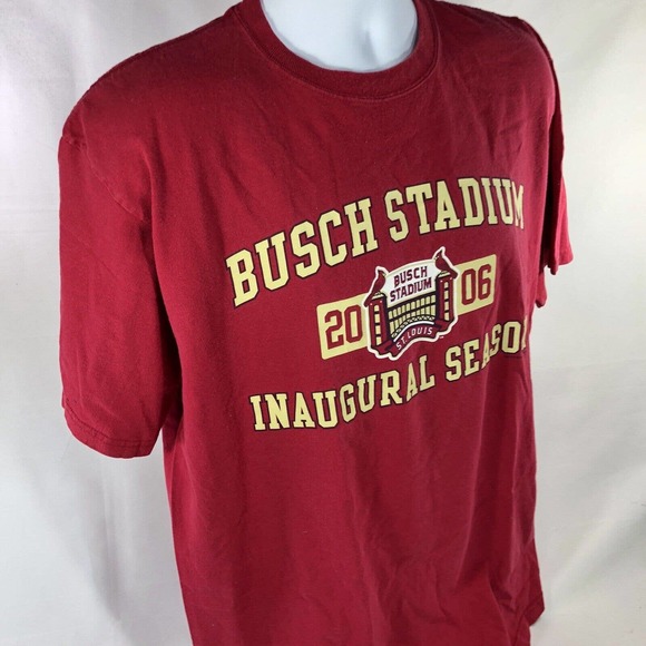 St Louis Cardinals 2006 Inaugural Season Shirt Busch Stadium XL Gear For Sports - Picture 4 of 11